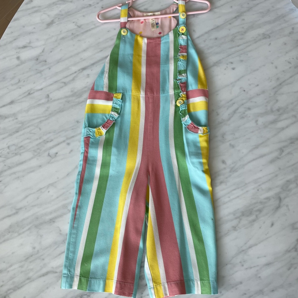 Matilda Jane Striped Overalls
